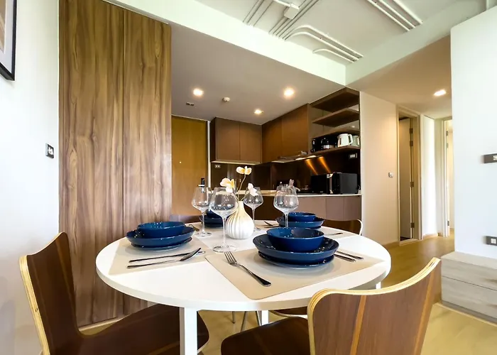 Apartment Near Bts Asok And Mrt Skv L Pool And Sauna